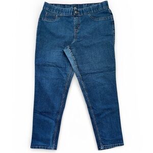 Lane Bryant Jeans Plus Size 18 Stretch Denim Pull Up Straight Leg